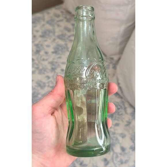 Lot of 1950s 6 & 6.5 oz Green Embossed Coca Cola Coke Bottles from New Bern, NC - Picture 9 of 14
